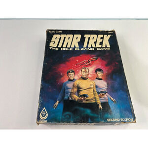 FASA Star Trek The Roleplaying Game Basic Game Second Edition 1983 Complete